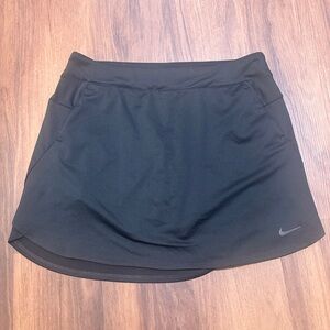 Nike Dri-FIT Black Tennis Skirt Skort